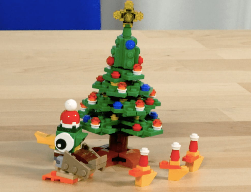 Fabriquez vos décorations de Noël en Lego