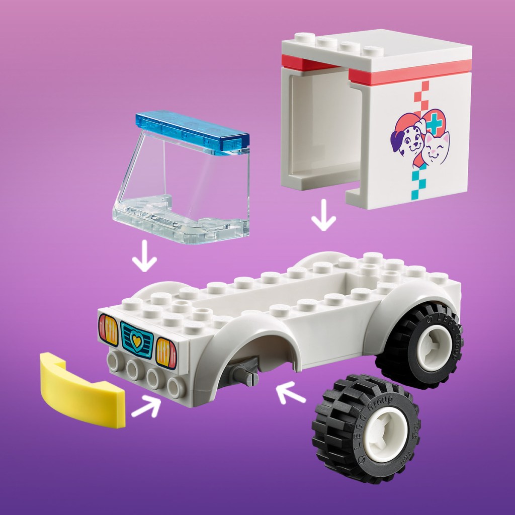 LEGO-Friends-41694-LAmbulance-de-la-Clinique-Vétérinaire-feature1