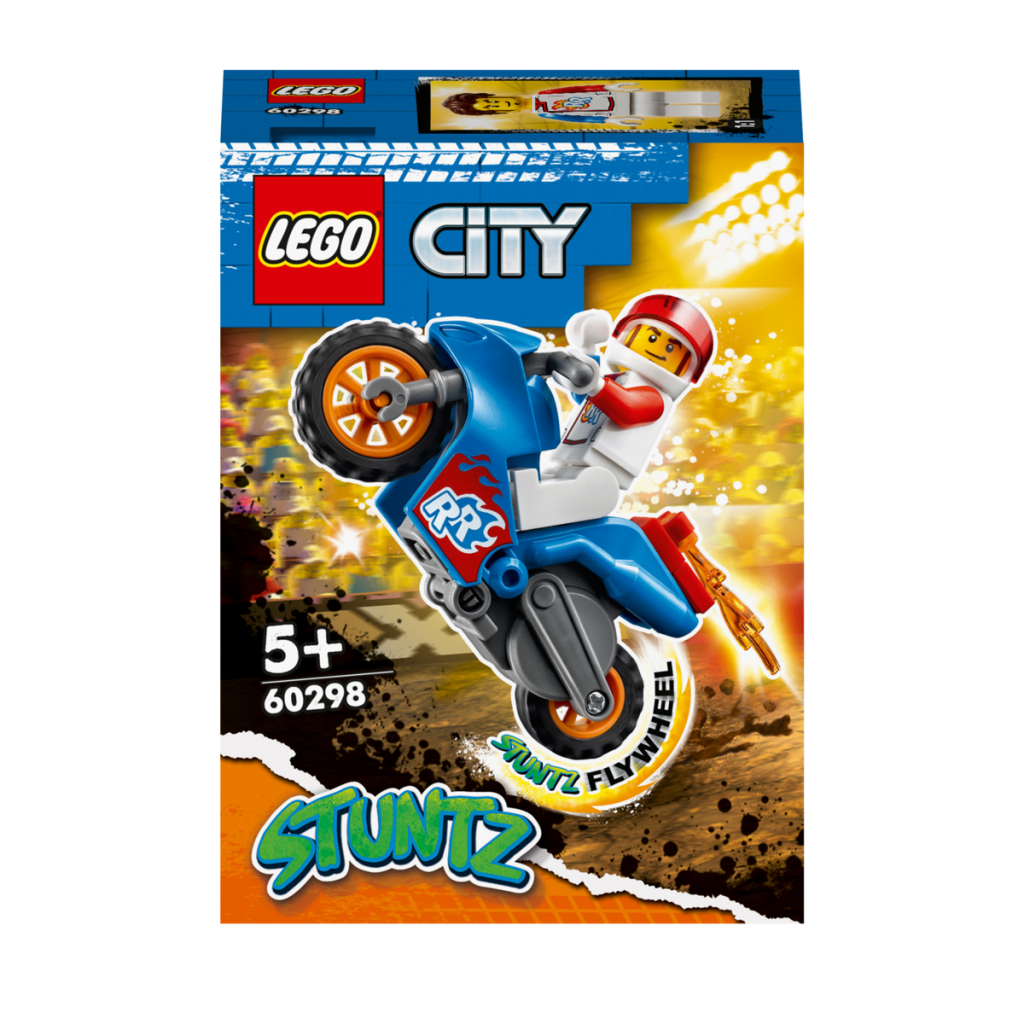 LEGO-City-60298-La-Moto-de-Cascade-Fusée-face
