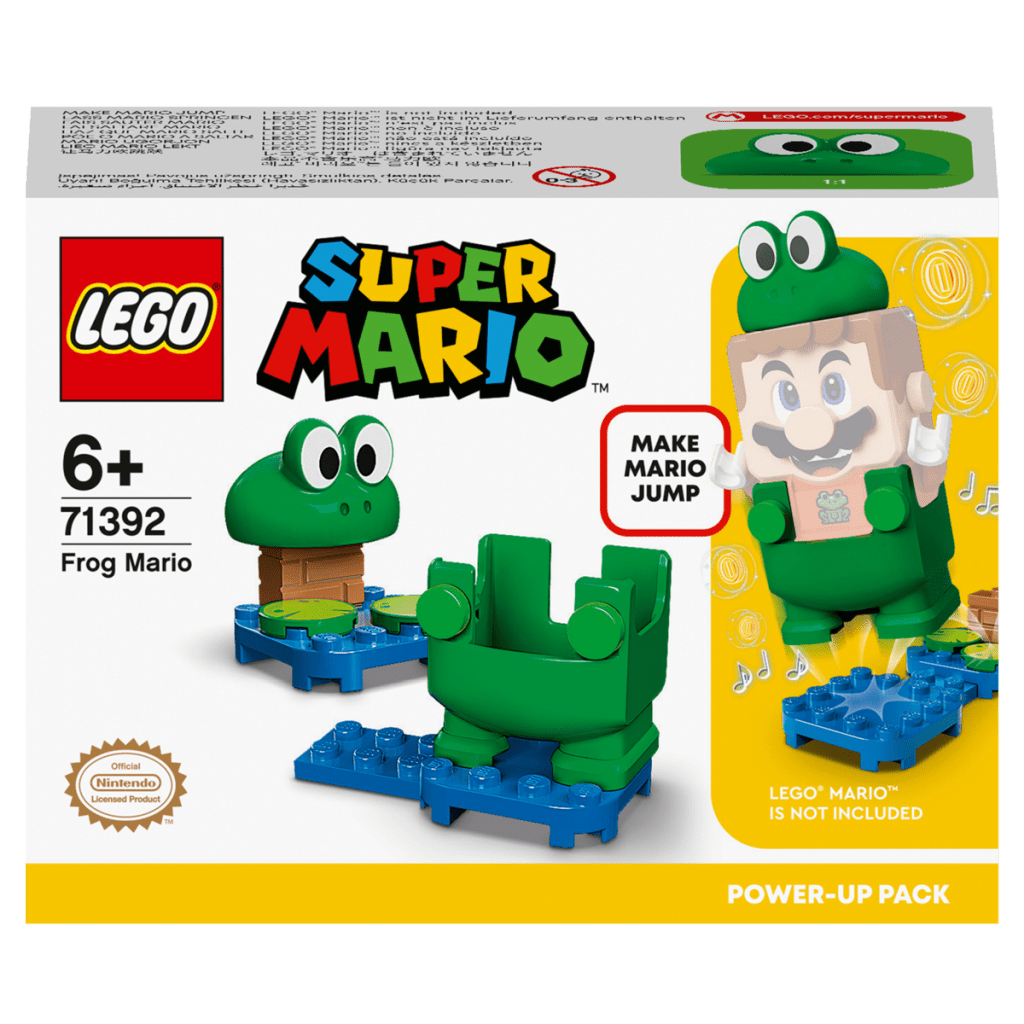 LEGO-Super-Mario-71392-Pack-de-Puissance-Mario-Grenouille-face