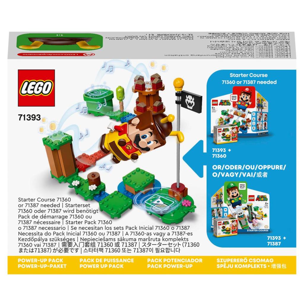 LEGO-Super-Mario-71393-Pack-de-Puissance-Mario-abeille-dos