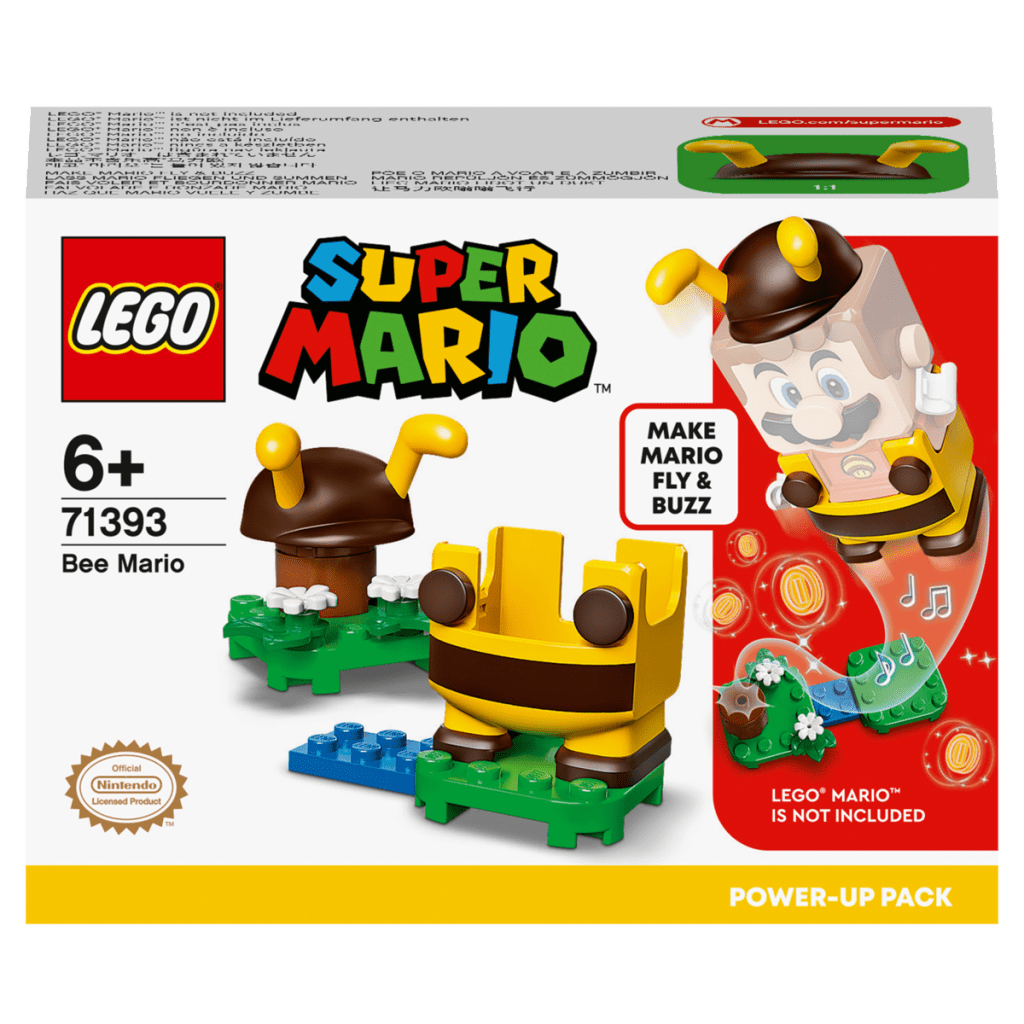 LEGO-Super-Mario-71393-Pack-de-Puissance-Mario-abeille-face