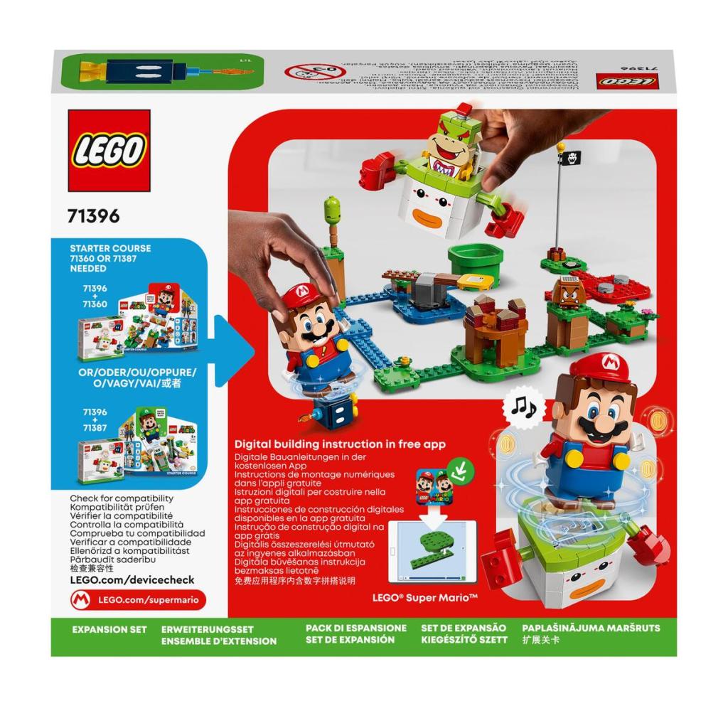 LEGO-Super-Mario-71396-Set-dExtension-La-Junior-mobile-de-Bowser-Jr-dos