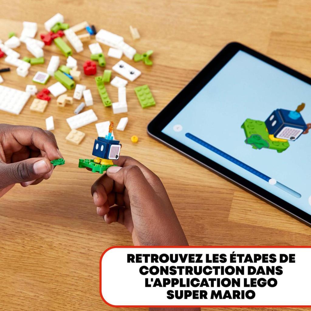 LEGO-Super-Mario-71396-Set-dExtension-La-Junior-mobile-de-Bowser-Jr-construction