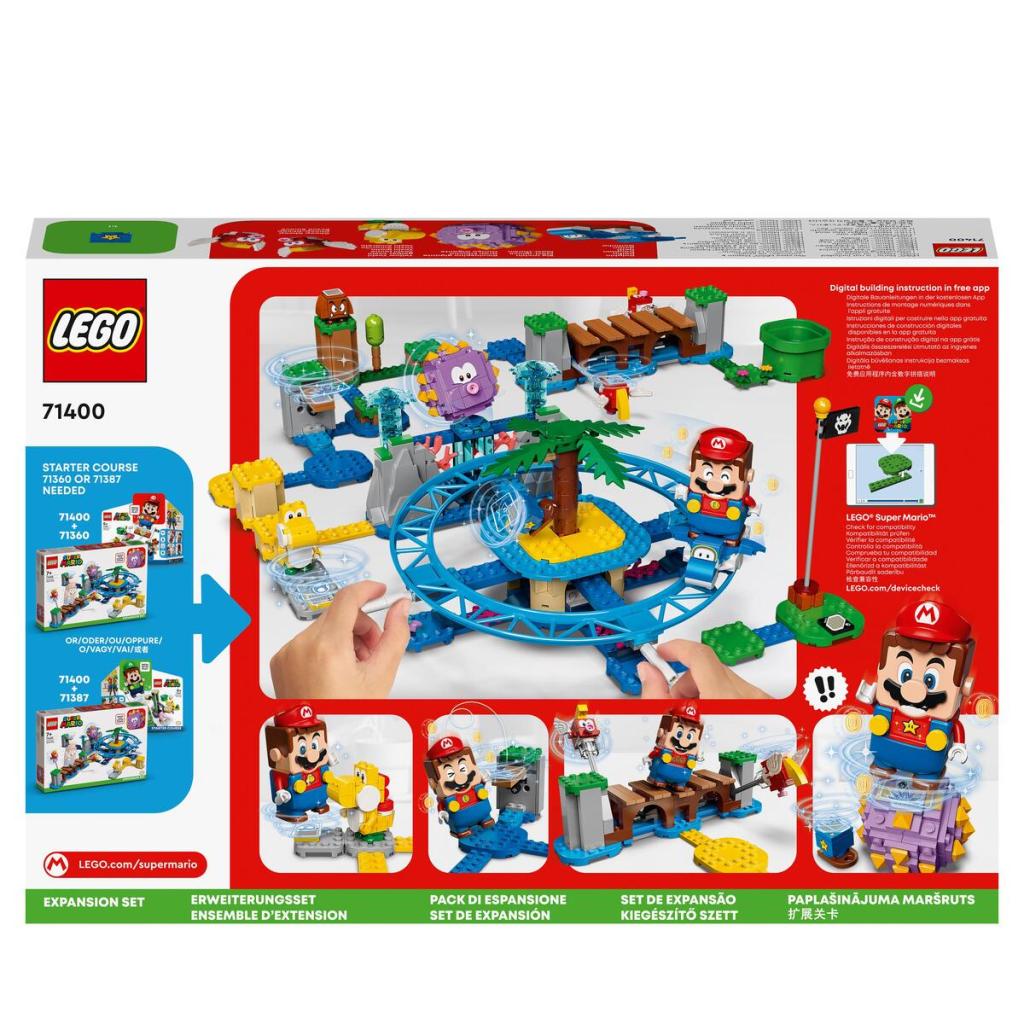 LEGO-Super-Mario-71400-Set-dExtension-La-Plage-Du-Maxi-Oursin-dos