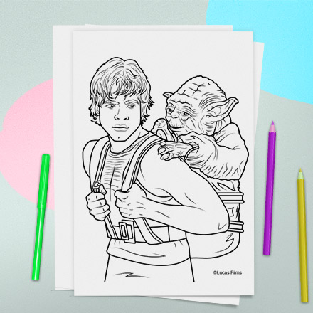 SW-apercu coloriage star warsluke skywalker et yoda-1