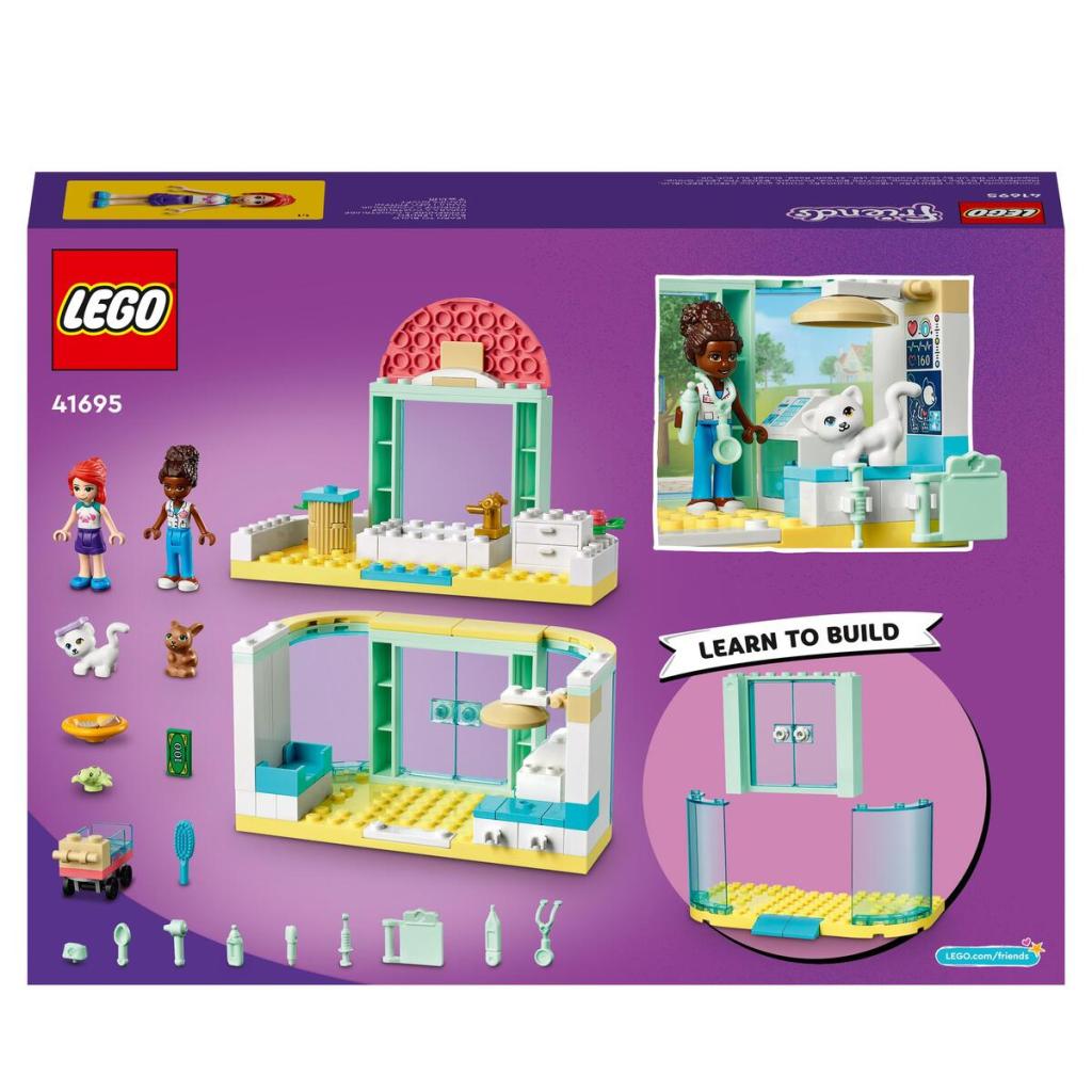 LEGO-Friends-41695-La-Clinique-Vétérinaire-dos