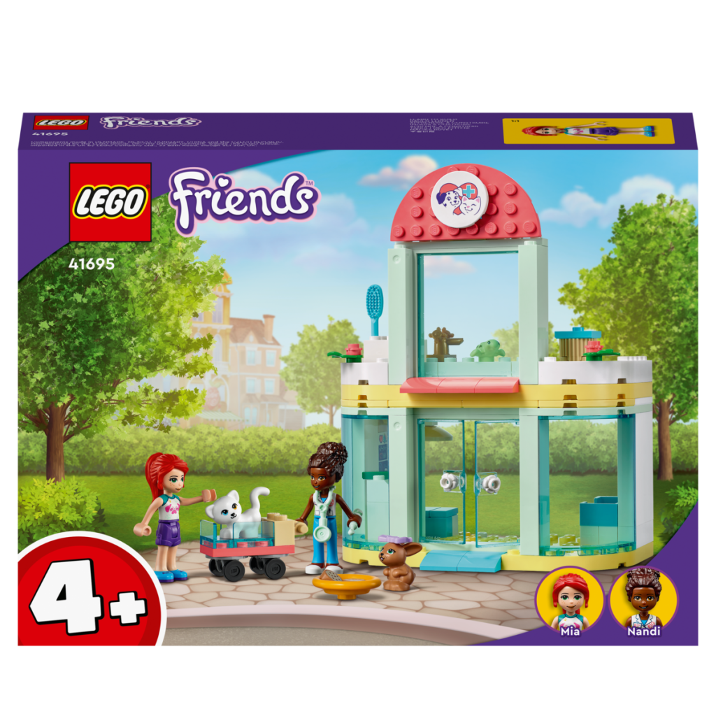 LEGO-Friends-41695-La-Clinique-Vétérinaire-face
