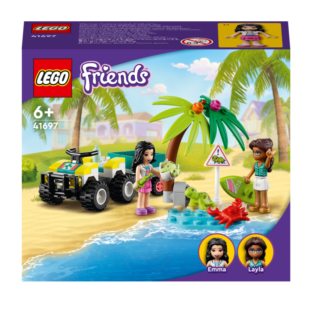LEGO-Friends-41697-Le-Véhicule-de-Protection-Des-Tortues-face