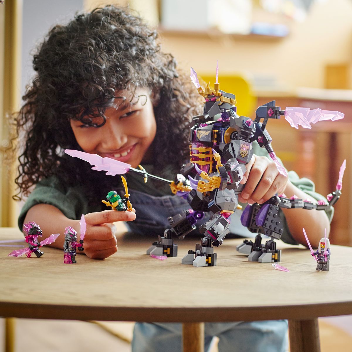 LEGO® NINJAGO® 71772 Le Roi de Cristal La Cabane à Jouer