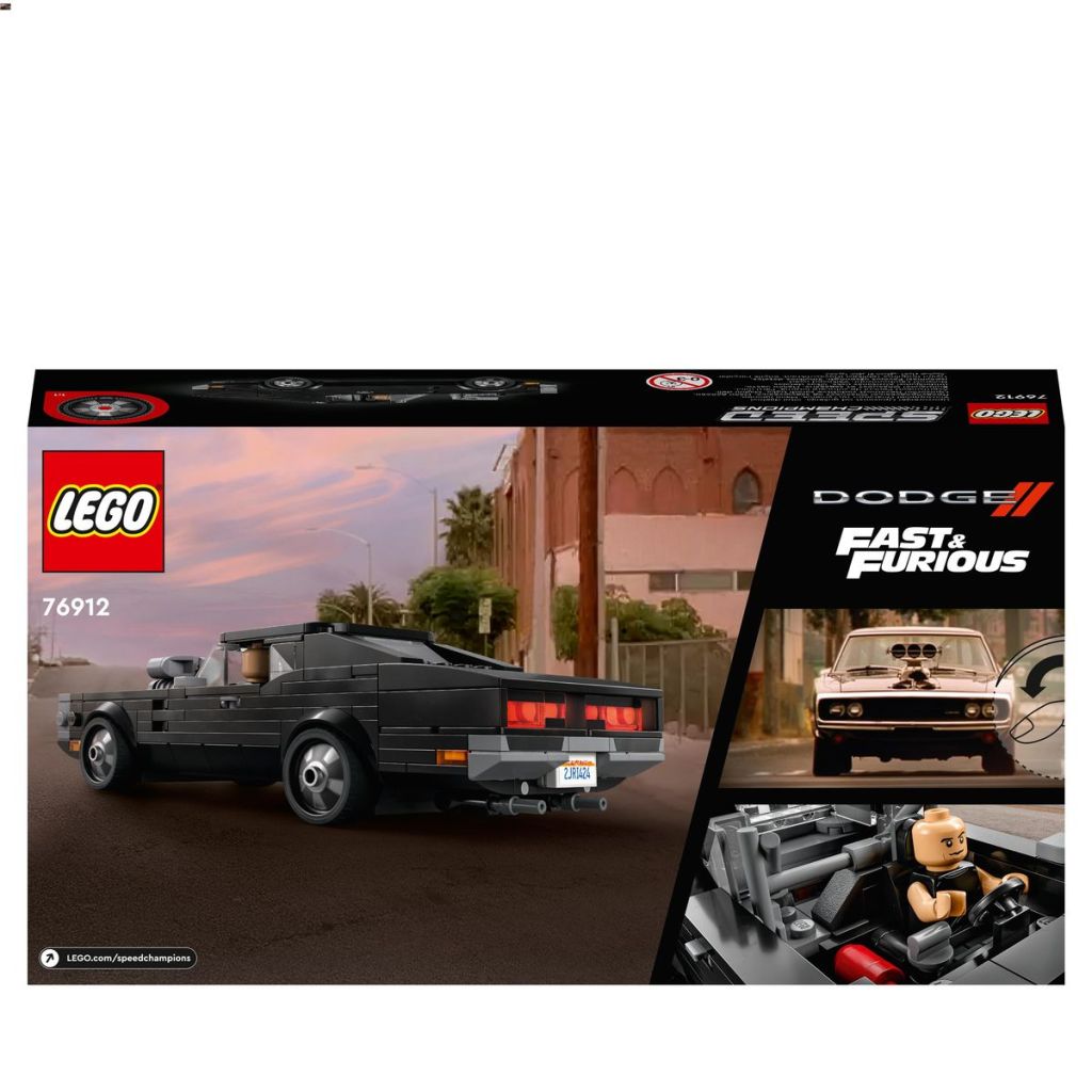 Lego 76912 Speed Champions - Fast & Furious 1970 Dodge Charger R/T - Maitre  des Jeux