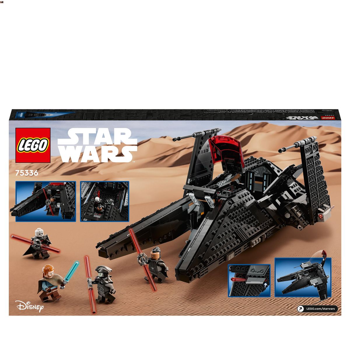 LEGO?� Star Wars�?� 75336 Le Vaisseau Scythe�?� de l�??Inquisiteur | La Cabane ?� Jouer