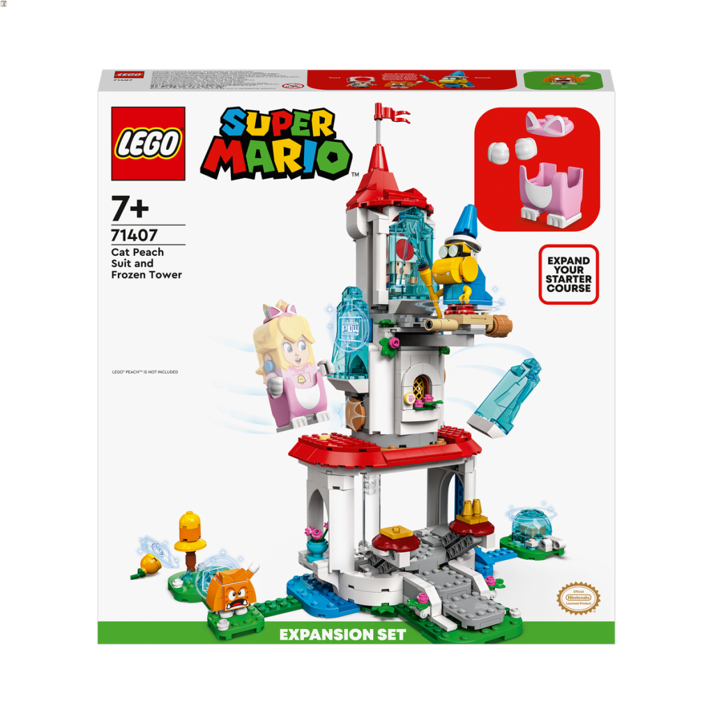 Lego-super-mario-71407-ensemble-dextension-la-tour-gelee-et-le-costume-de-peach-chat-face