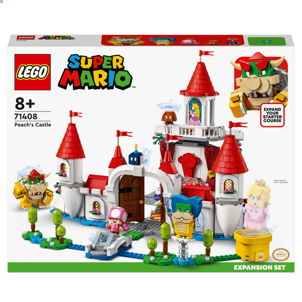 Lego-super-mario-71408-ensemble-dextension-le-chateau-de-peach-face