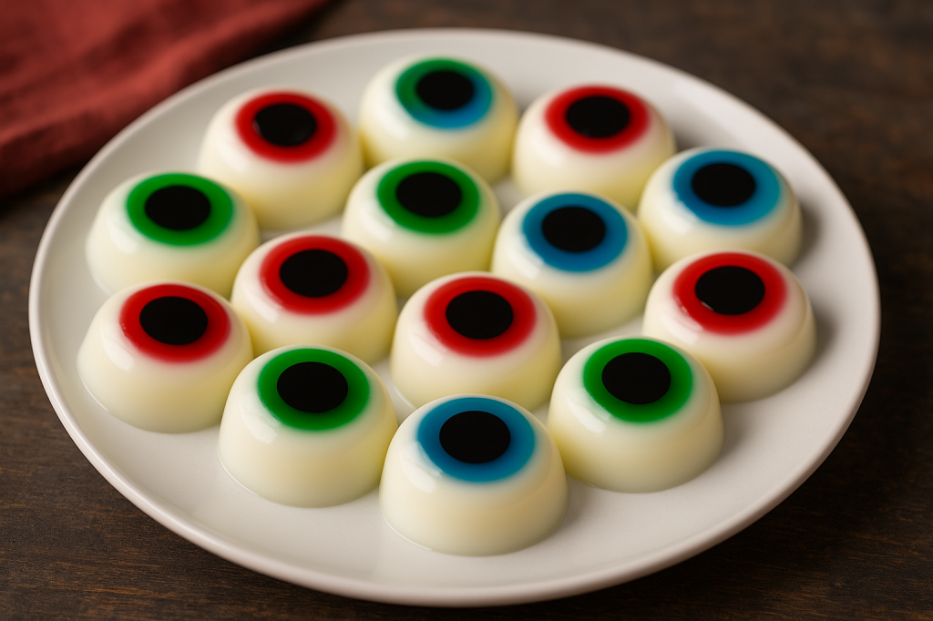 recette œil halloween
