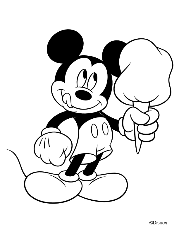 coloriage Mickey
