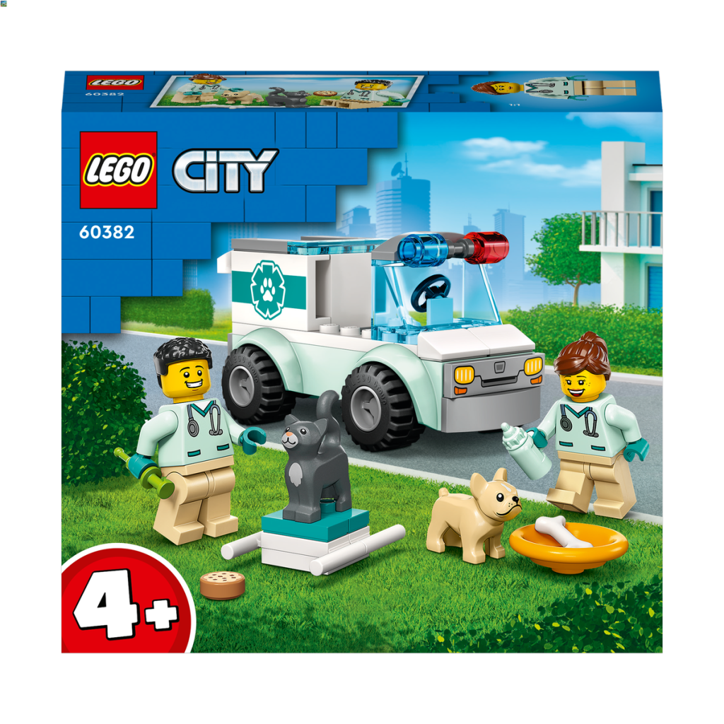 Lego-city-60382-lintervention-du-vehicule-veterinaire-face