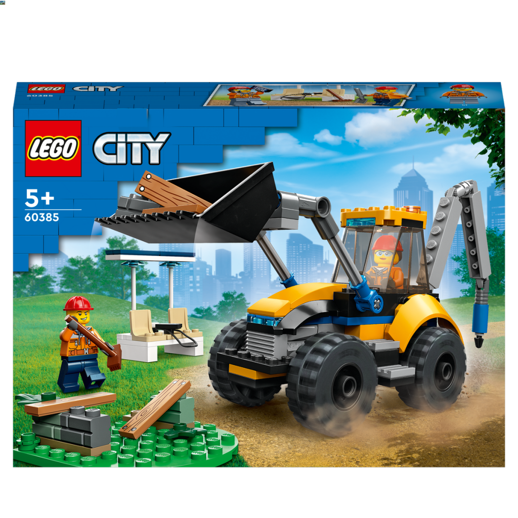Lego-city-60385-la-pelleteuse-de-chantier-face