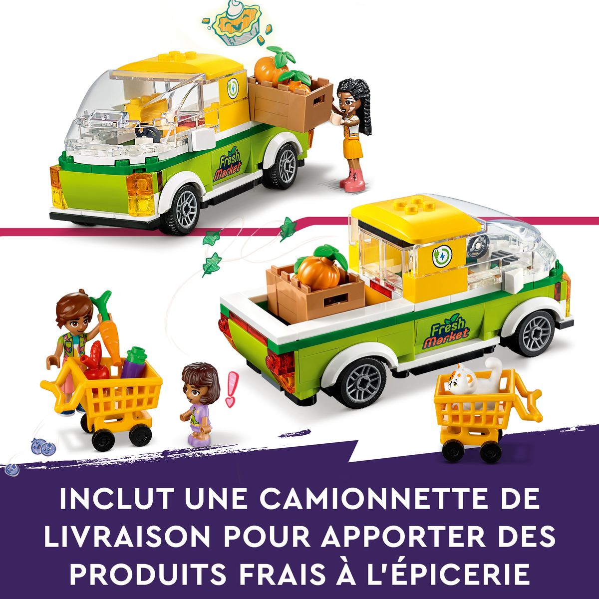 LEGO® Friends 41729 L’Épicerie Biologique La Cabane à Jouer