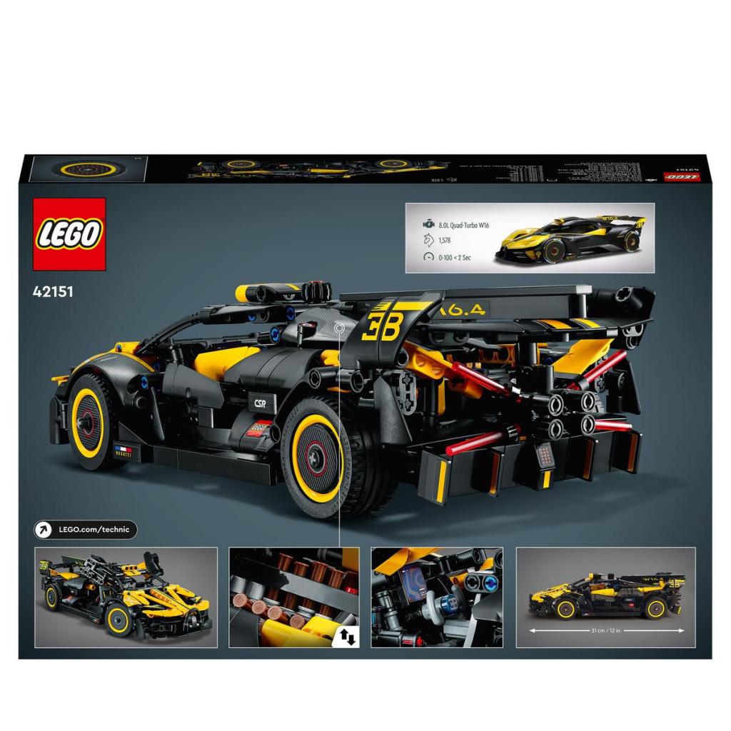 LEGO® Technic 42151 Le Bolide Bugatti