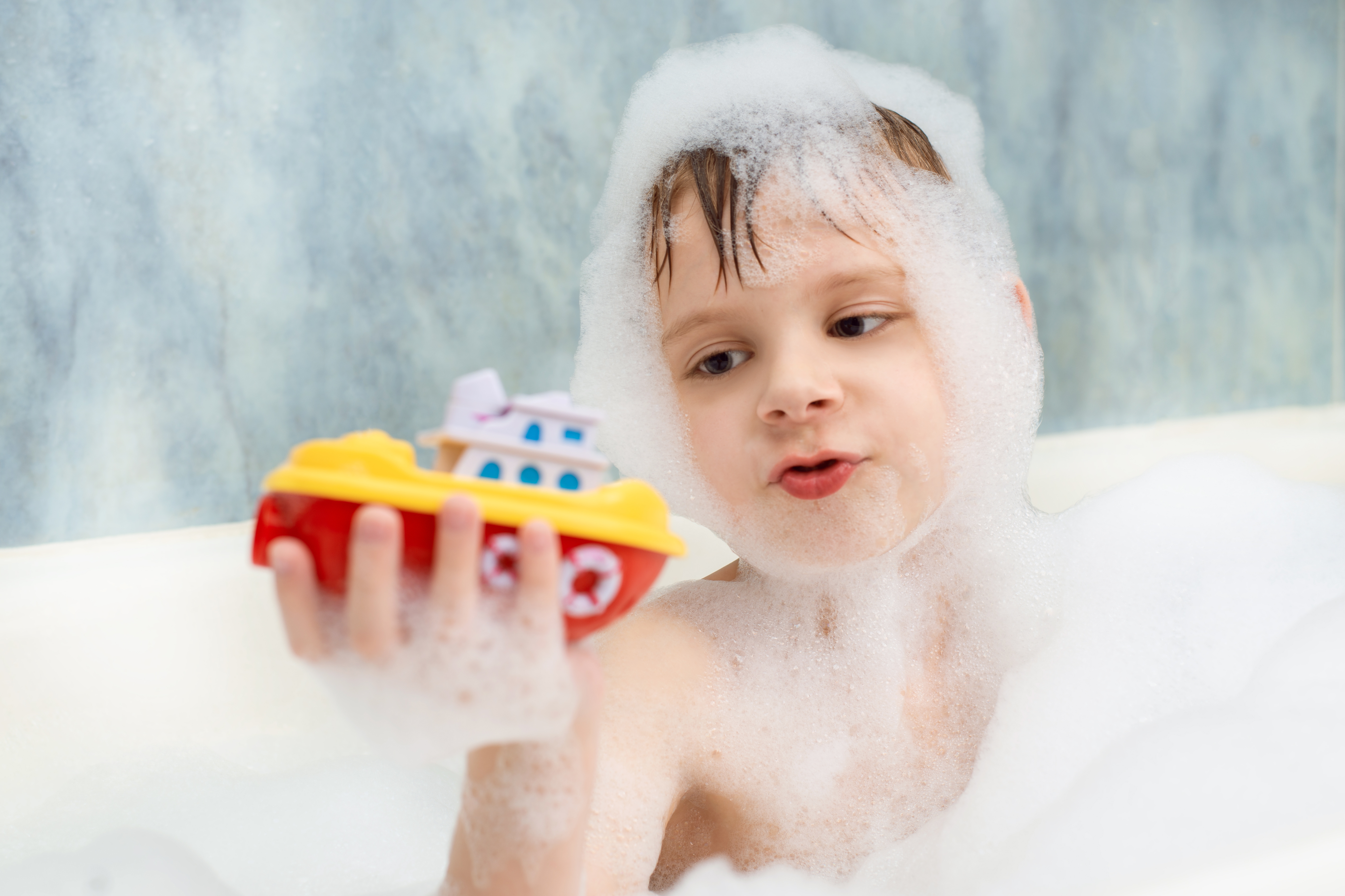 Jouet pour le bain Guizmax Set de jouet de bain avec ventouse bébé enfant 1  