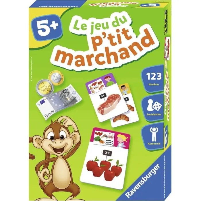 Le jeu du P'tit Marchand Ravensburger