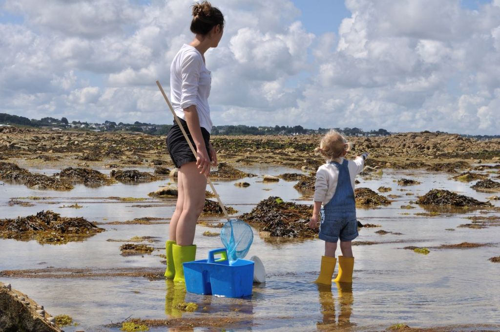 pèche à pied en famille France