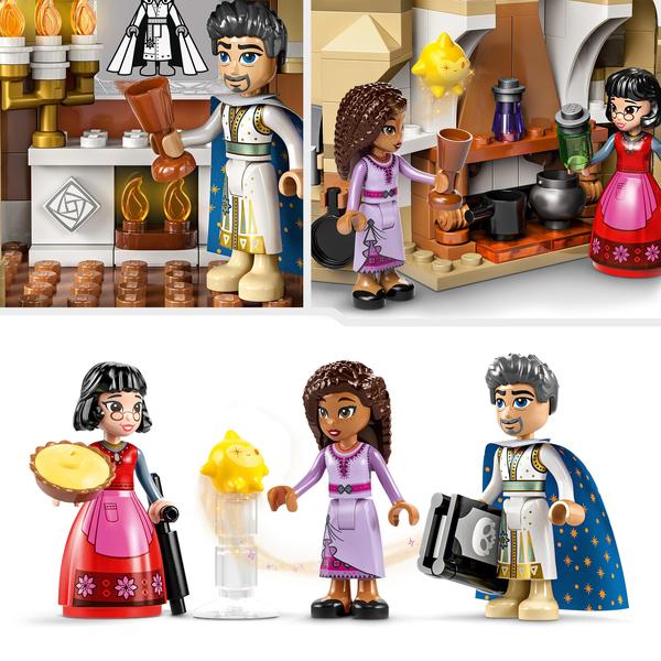 LEGO® Disney Wish 43231 La Chaumière d'Asha, Maison de Poupées avec Mini  Poupées Asha