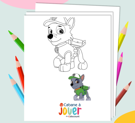 Coloriage Pat Patrouille - Coloriages pour enfants