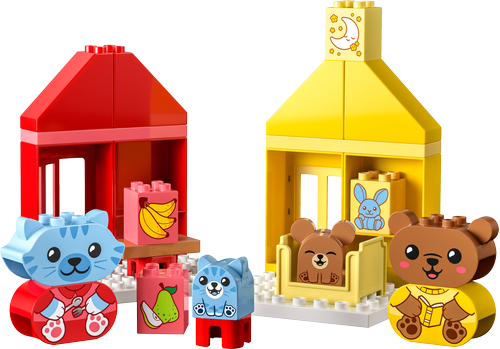 LEGO DUPLO My First 10414 Mes Rituels Quotidiens - Le Repas et le Coucher