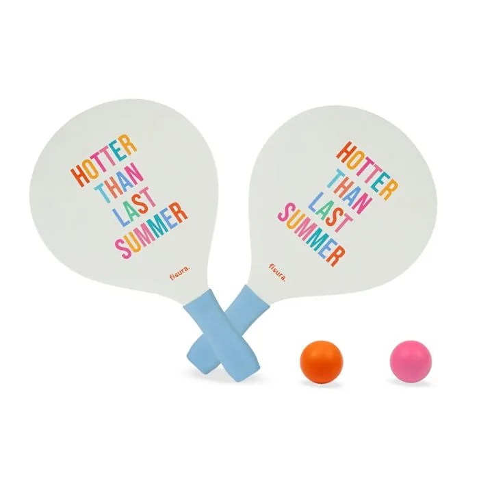 raquettes de plage enfant