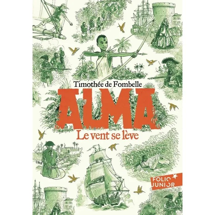 livre Alma, le vent se lève