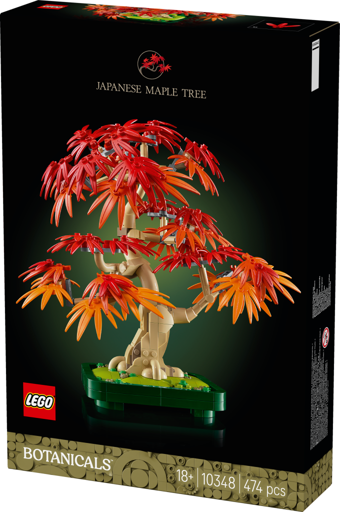 boîte LEGO Botanique 10348 : Bonsaï d’Érable Rouge du Japon