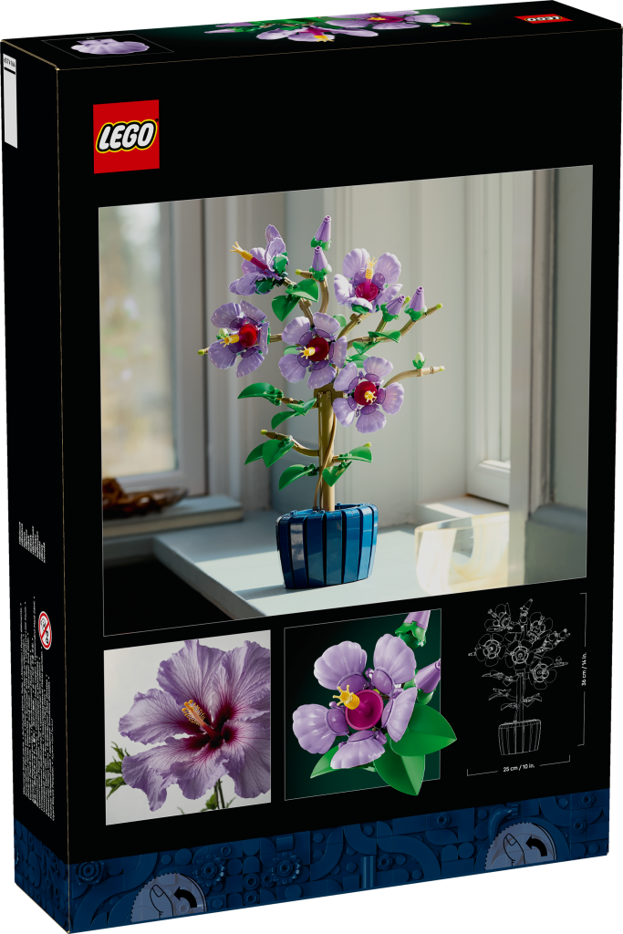 boîte LEGO Botanicals 10372 Hibiscus