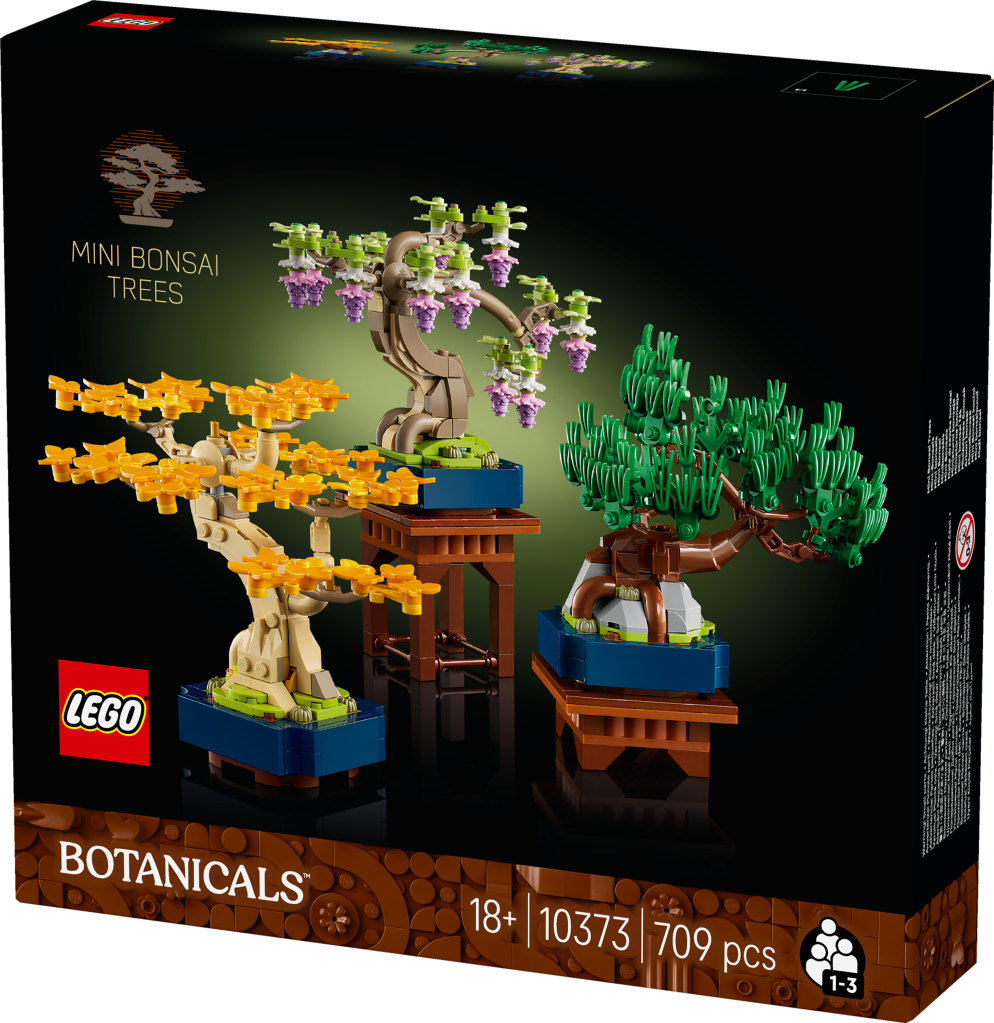 boîte LEGO Botanicals 10373 Mini Bonsaïs