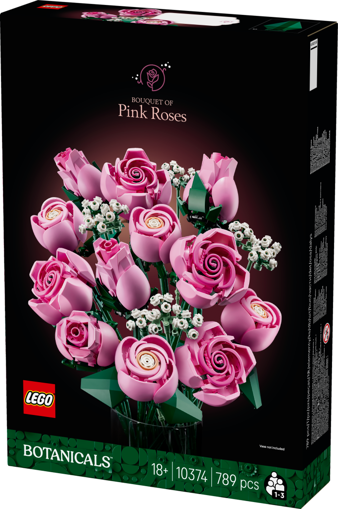 boîte LEGO Botanicals 10374 Bouquet de Roses Roses