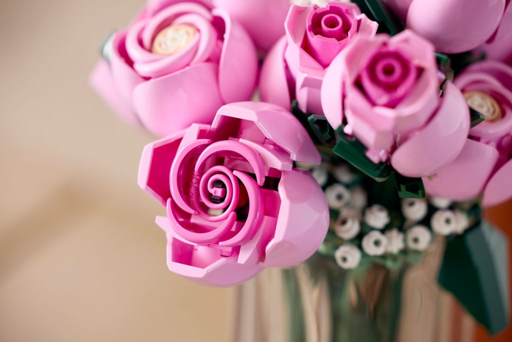 détails LEGO Botanicals 10374 Bouquet de Roses Roses