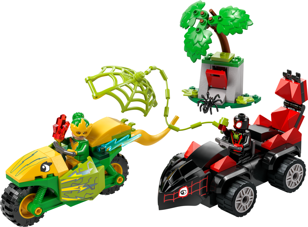 LEGO Marvel 11198 Course-poursuite entre Spin et Electro en dino-véhicules - Spidey et ses amis extraordinaires