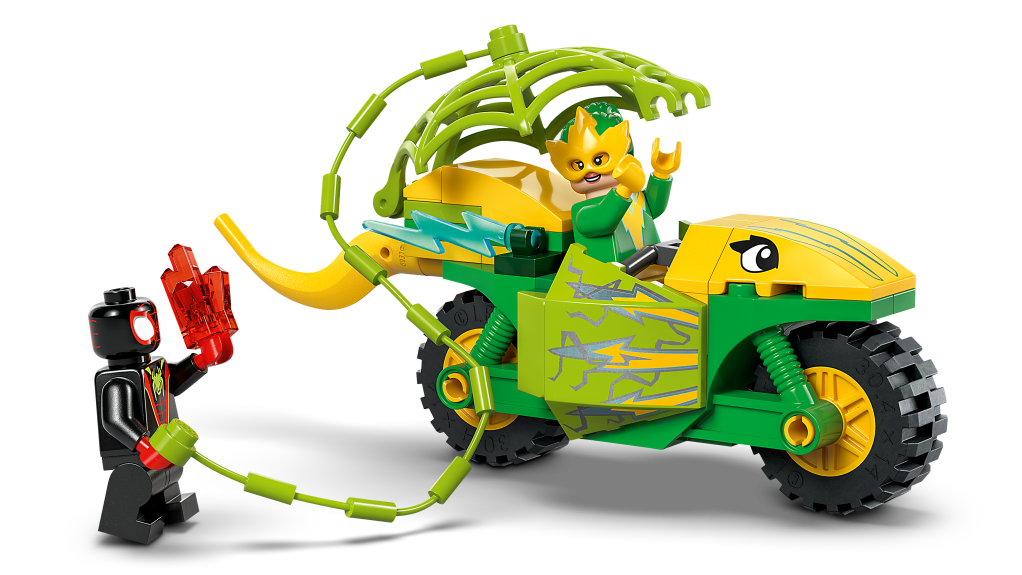 détails LEGO Marvel 11198 Course-poursuite entre Spin et Electro en dino-véhicules - Spidey et ses amis extraordinaires
