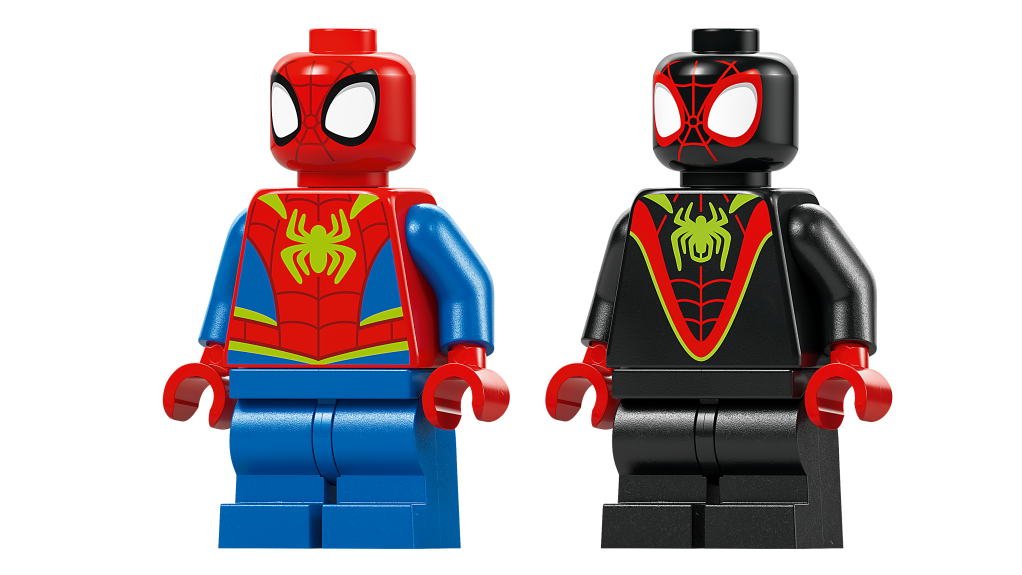personnages LEGO Marvel 11199 : Sauvetage de l’équipe Spidey en dino-véhicule