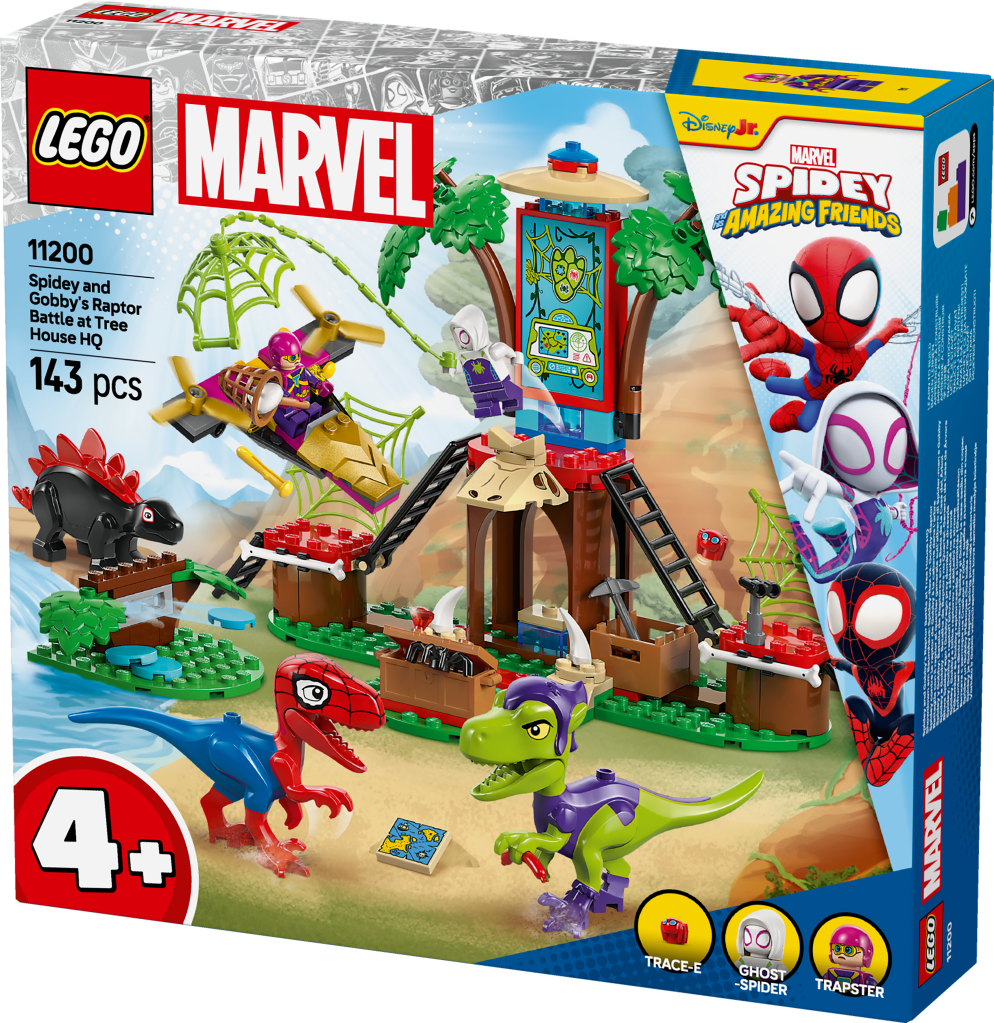 boîte LEGO Marvel 11200 : Spidey contre le raptor de Gobby à la cabane dans l’arbre
