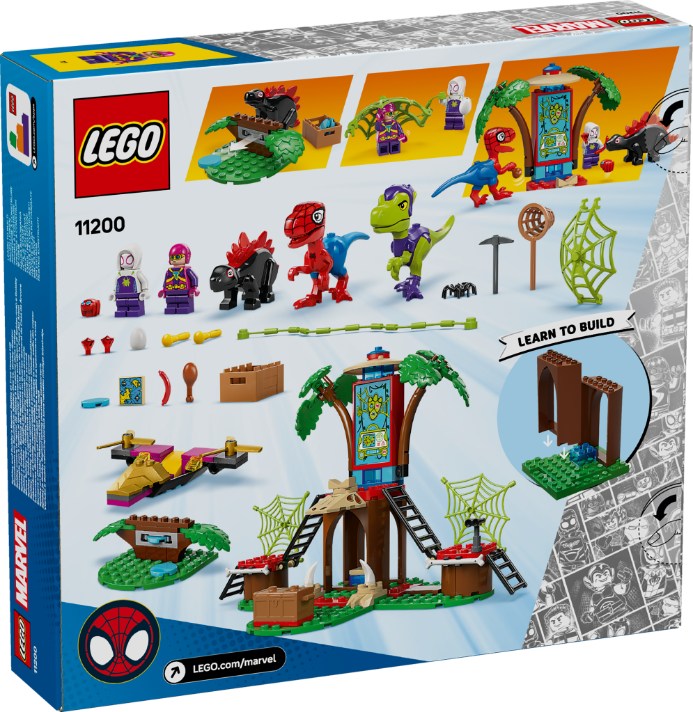 boîte LEGO Marvel 11200 : Spidey contre le raptor de Gobby à la cabane dans l’arbre