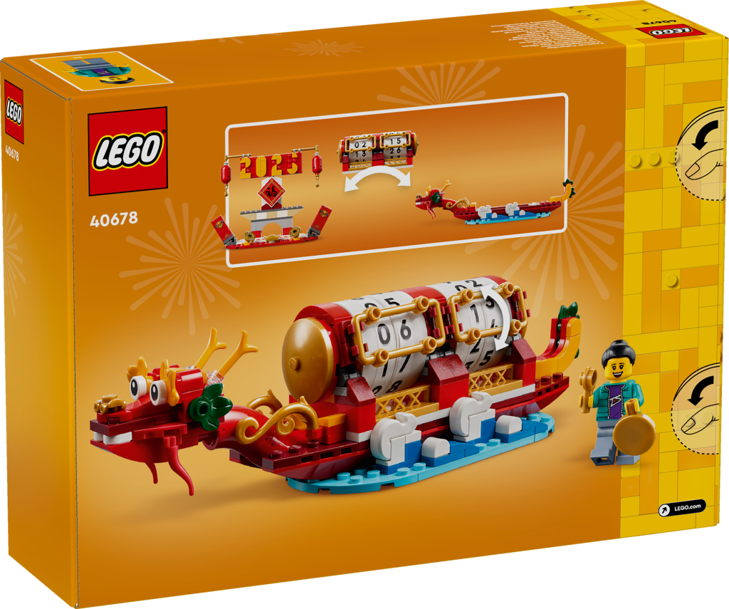 boîte LEGO 40678 Le calendrier des fêtes