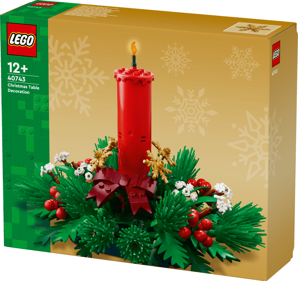 boîte LEGO 40743 Centre de Table de Noël