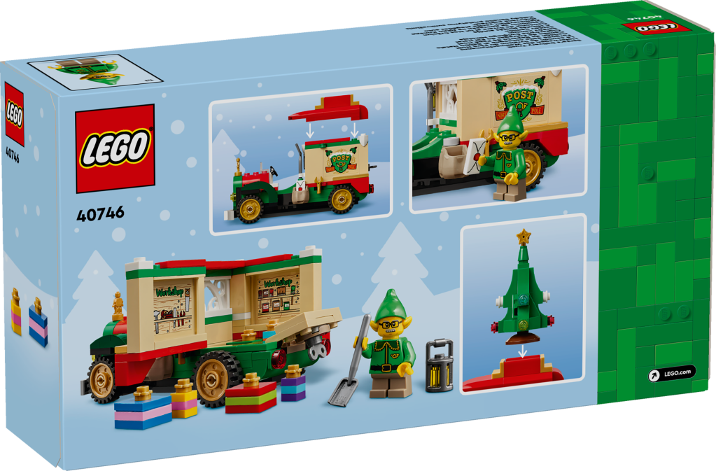 boîte LEGO 40746 Le Camion de Livraison du Père Noël