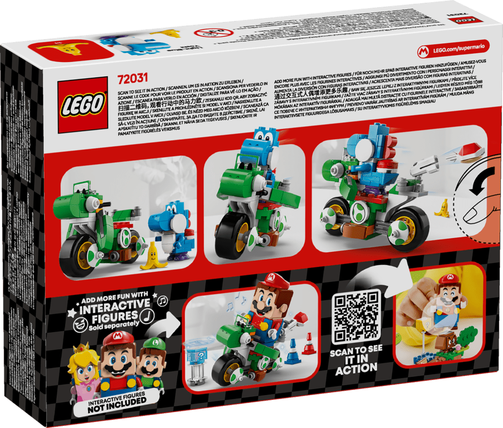 boîte LEGO Super Mario 72031 Mario Kart – Yoshimoto