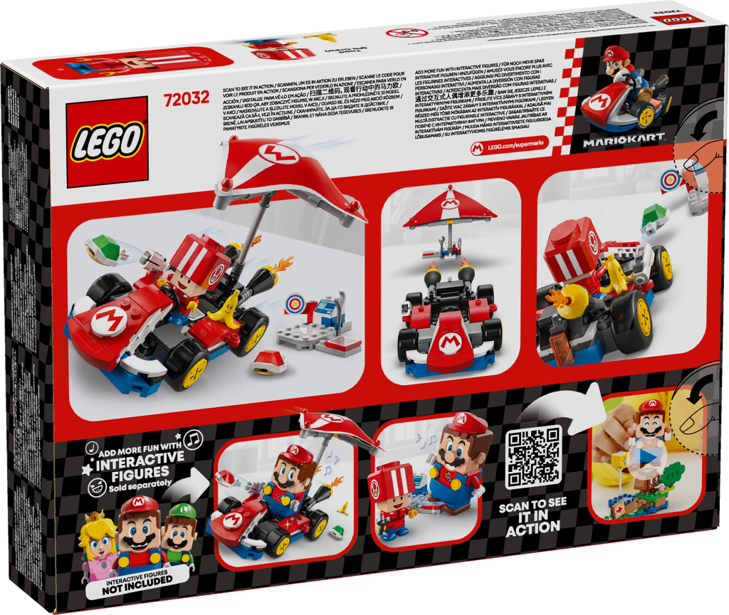 boîte LEGO Super Mario 72032 Mario Kart – Kart Standard