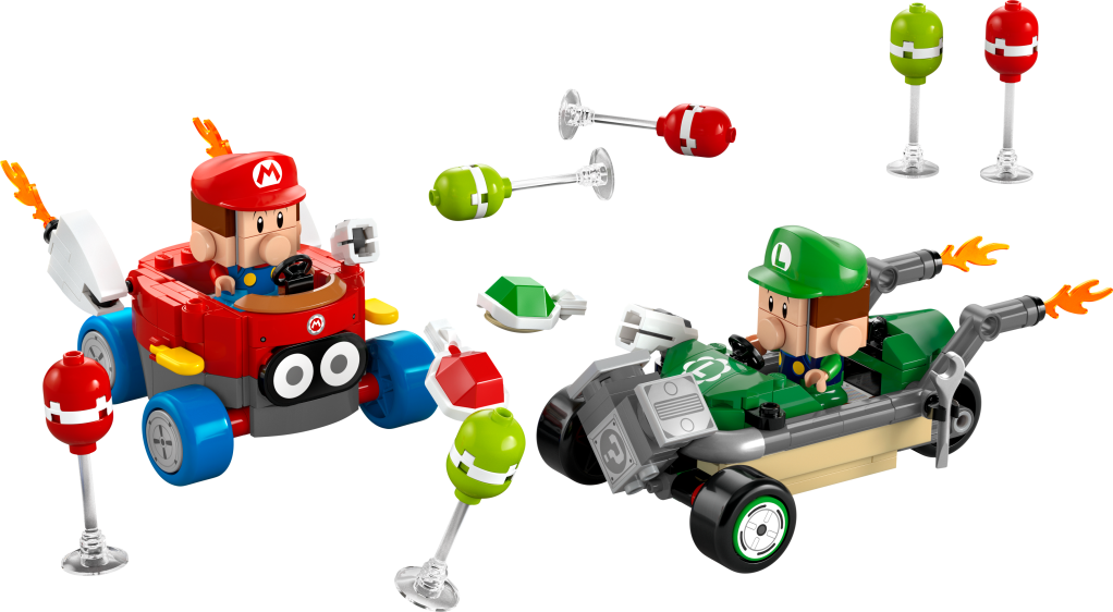 LEGO Super Mario 72034 : Mario Kart - Bébé Mario contre Bébé Luigi