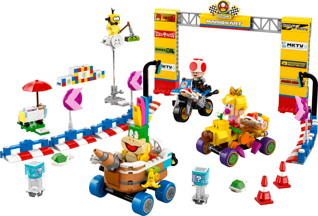 LEGO Super Mario 72036 : Mario Kart - Bébé Peach et Ensemble de Grand Prix