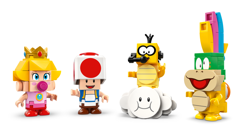 personnages LEGO Super Mario 72036 : Mario Kart - Bébé Peach et Ensemble de Grand Prix